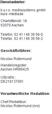 Impressum